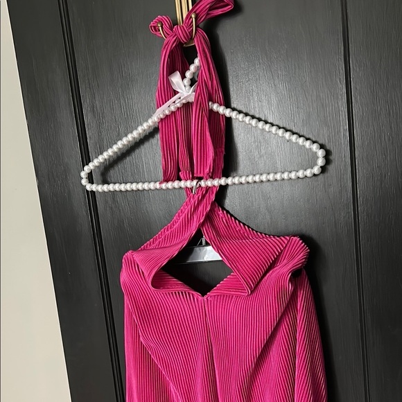 SHEIN Pink Backless Dress - Picture 2 of 3